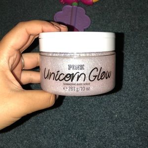 Unicorn glow glitter body butter